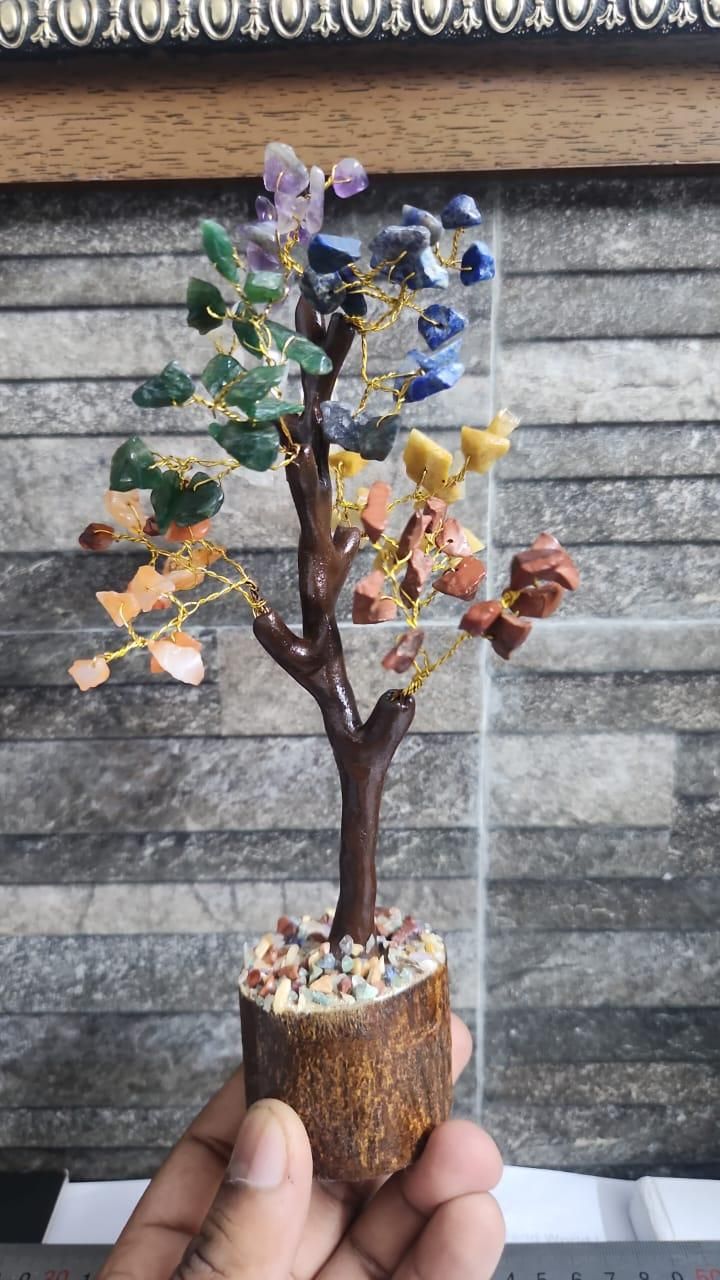 Harmonize Your Space with the 7 Chakra Crystal Tree