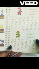 Sank Magic Practice Copybook (4 BOOKS,1 PEN,1 GRIP,10 REFILL) for kids