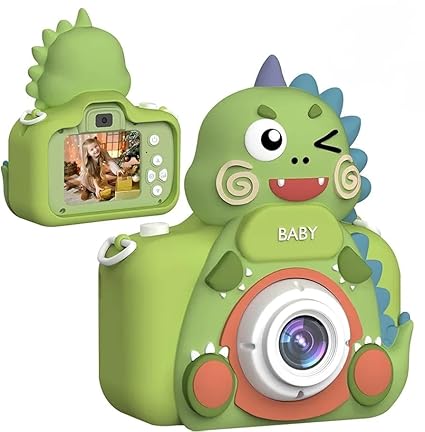 Kids Camera Dinosaur Toddler Digital Camera Boys Girls Childrens